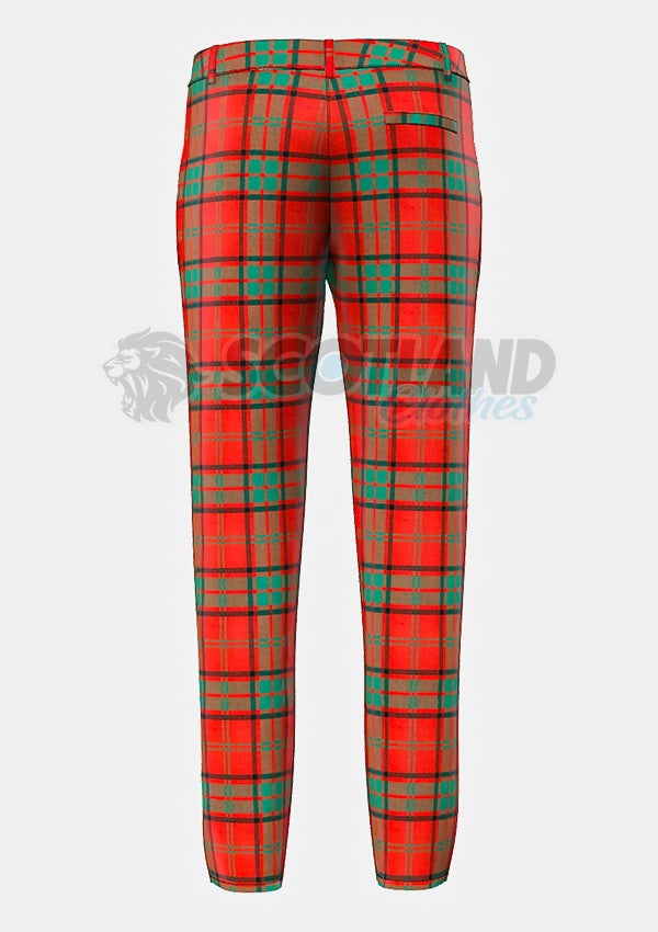 Maxwell Tartan Trouser Back