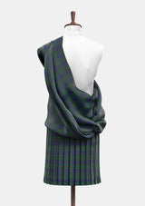 McAndrew, B Tartan  Great Kilt Back