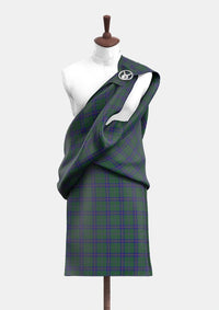 McAndrew, B Tartan  Great Kilt Front