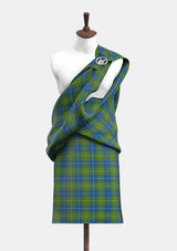 McAvoy Tartan Great Kilt Front