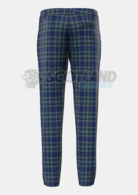 McFarland Collins Tartan Trouser Back