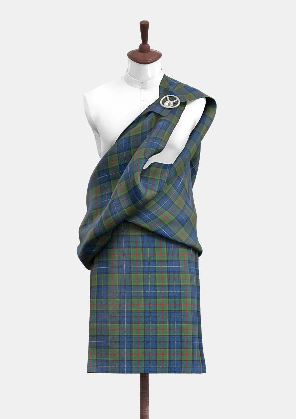 McMeeken Tartan Great Kilt Front
