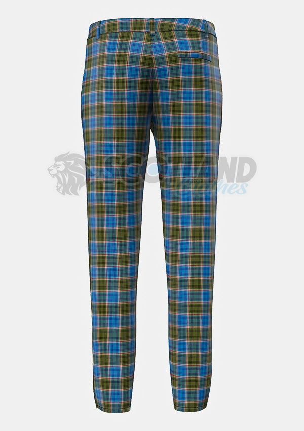 Mcculloch Tartan Trouser Back