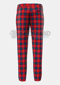 Mcgill Tartan Trouser Back