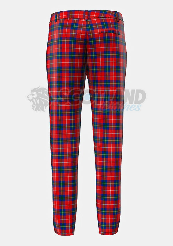 Mcgill Tartan Trouser Back