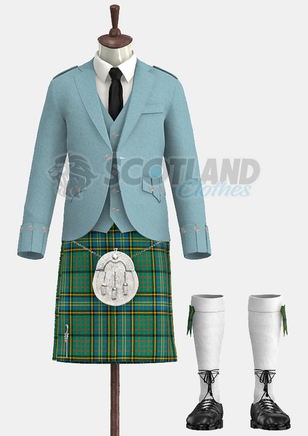 Mcmillan Hunting Tartan Argyle Outfit