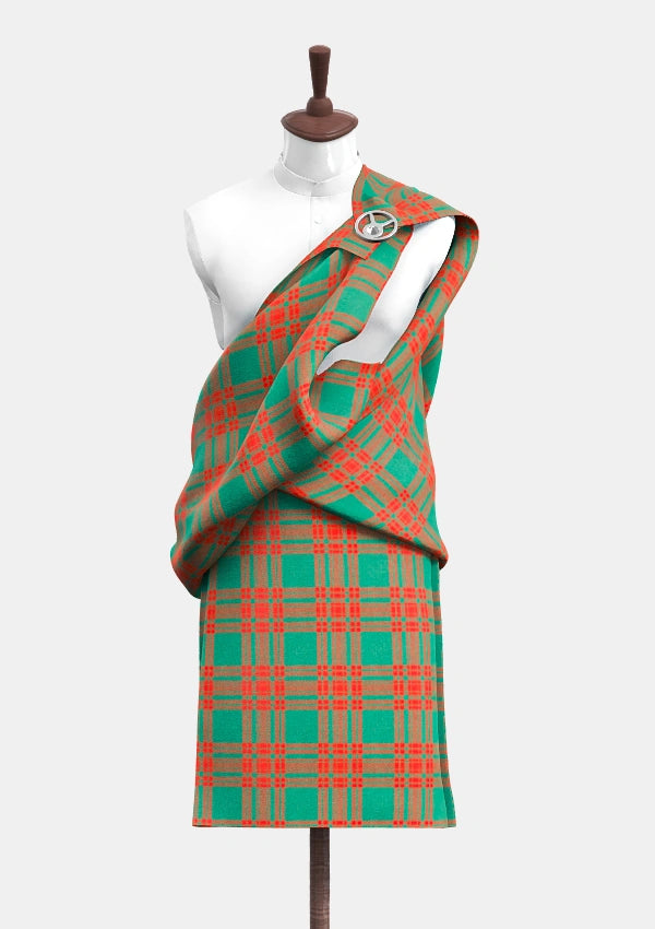 Menzies Tartan Great Kilt