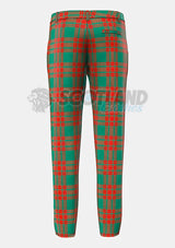 Menzies Tartan Trouser Back