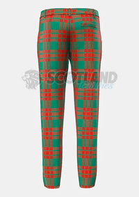 Menzies Tartan Trouser Back
