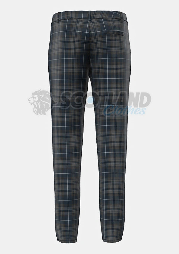 Midnight Pride Tartan Trouser Back