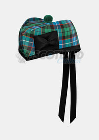 Mitchell Tartan Glengarry Hat Front