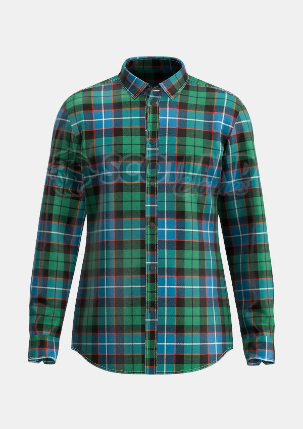 Mitchell Tartan Shirt Front