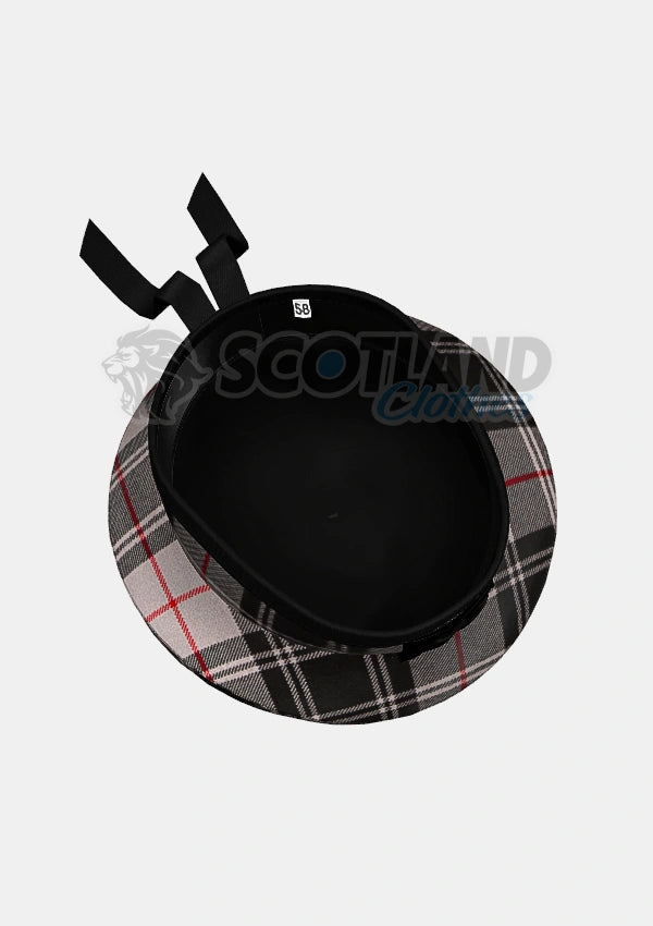 Moffat Tartan Balmoral Hat Back Side