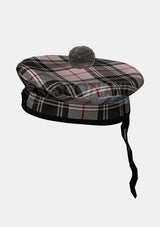 Moffat Tartan Balmoral Hat Front Side