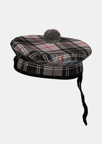 Moffat Tartan Balmoral Hat Front Side