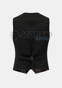 Moffat Tartan Waistcoat Back