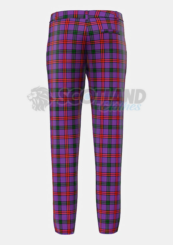 Montgomery Tartan Trouser Back