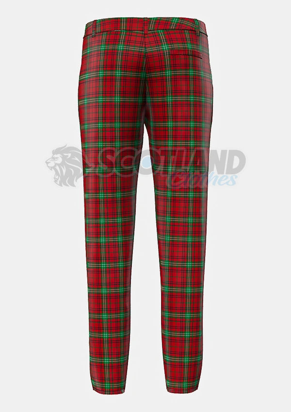Morrison Clan Tartan Trouser Back
