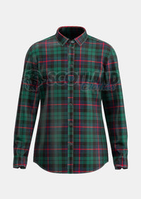 Morrison Tartan Shirt Front