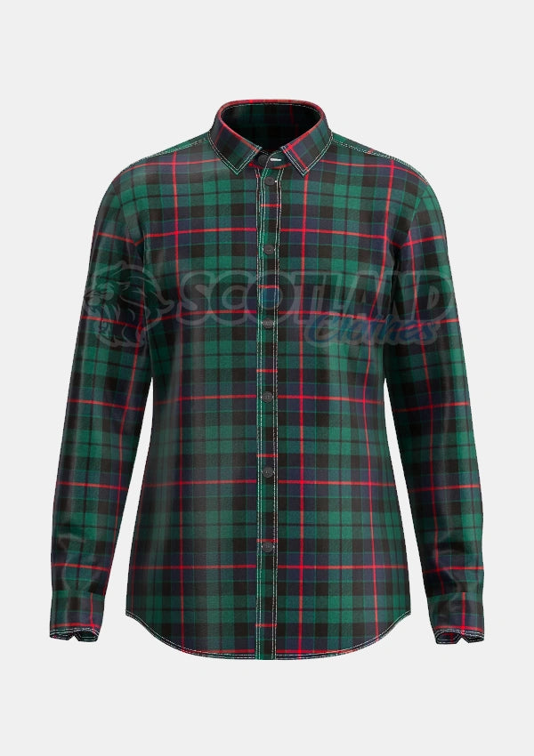 Morrison Tartan Shirt Front