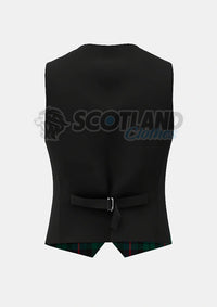 Morrison Tartan Waistcoat Back
