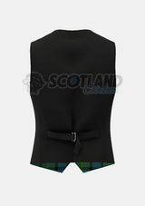 Muir Tartan Waistcoat Back