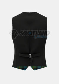 Muir Tartan Waistcoat Back