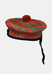 Munro Tartan Balmoral Hat Front Side