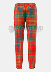 Munro Tartan Trouser Back