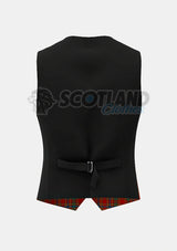 Munro Tartan Waistcoat Back
