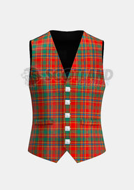 Munro Tartan Waistcoat Front