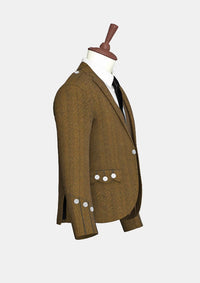 Mustard_Yellow_Tweed_Argyle_Kilt_Jacket_right_image