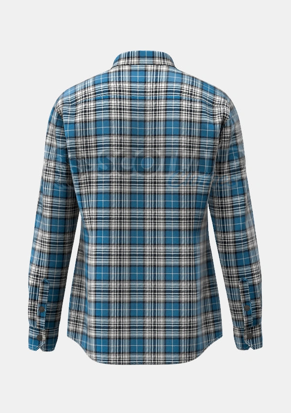 Napier Tartan Shirt Back