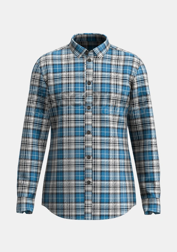 Napier Tartan Shirt Front