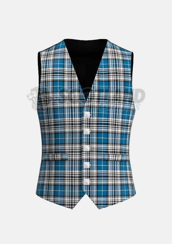 Napier Tartan Waistcoat Front