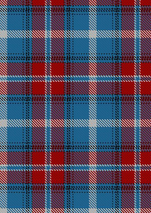Norwegian Centennial Tartan Fabric