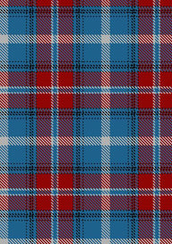 Norwegian Centennial Tartan Fabric
