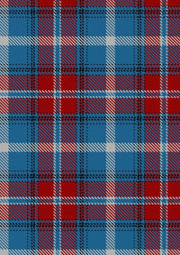 Norwegian Centennial Tartan Fabric