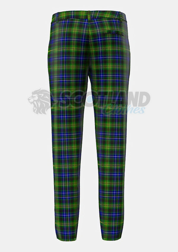 O_Doherty Tartan Trouser Back