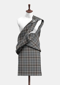 Oban Mist Tartan Front