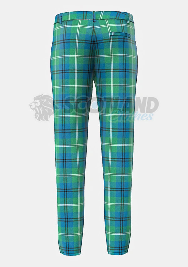 Oliphant Tartan Trouser Back