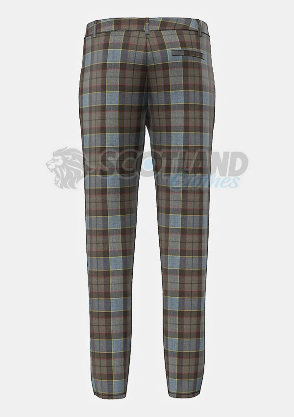 Outlander Tartan Trouser Back