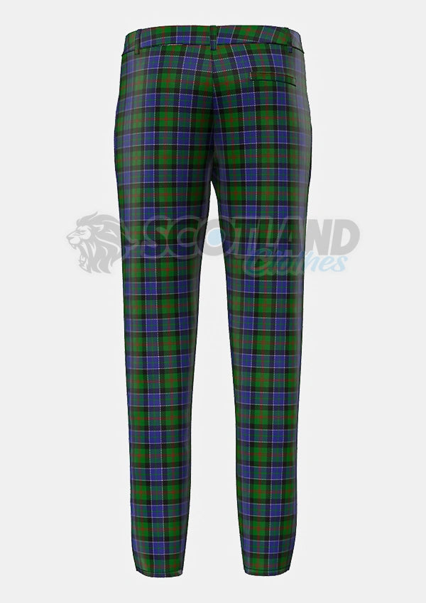 Paterson Tartan Trouser Back