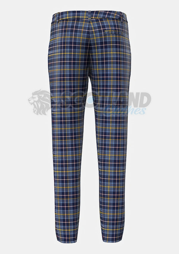 Patrick Tartan Trouser Back