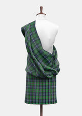 Peebles Beltane Centenary Tartan Great Kilt Back