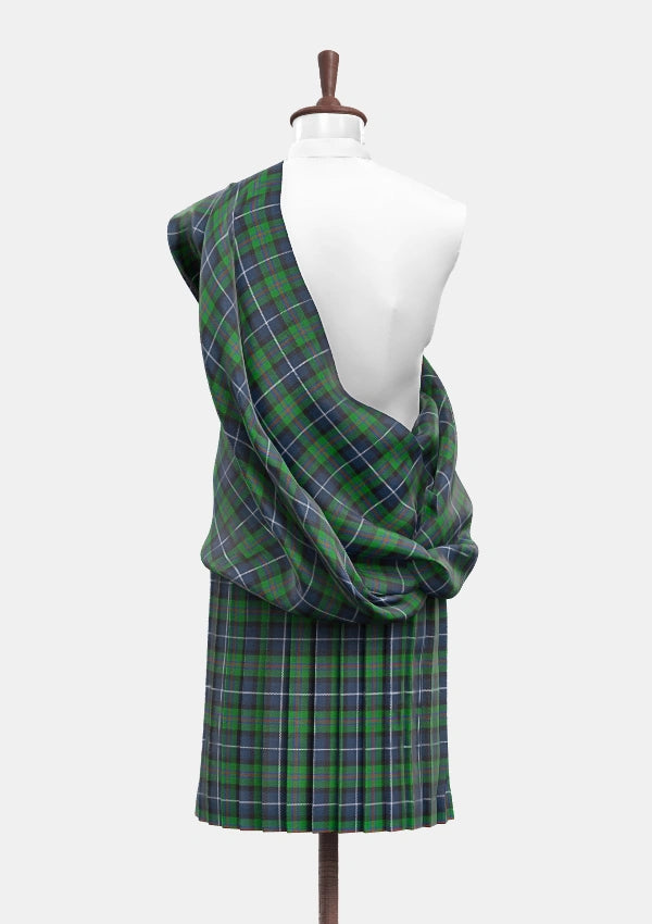 Peebles Beltane Centenary Tartan Great Kilt Back