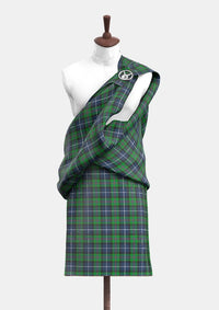 Peebles Beltane Centenary Tartan Great Kilt Front
