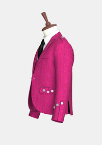 Pink_Tweed_Argyle_Kilt_Jacket_left_image