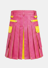 Pink_and_Yellow_Leather_Hybrid_Utility_Kilt_Back