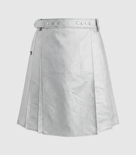 Plain Light Grey Leather Front